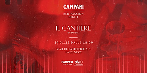 Campari Red Passion Night - Il Cantiere Art District