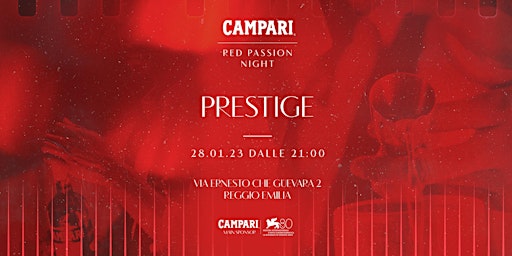 Campari Red Passion Night - Prestige