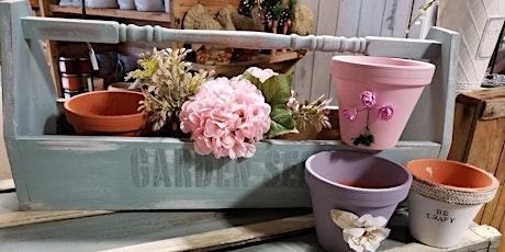 Tool Box & Flower Pots primary image