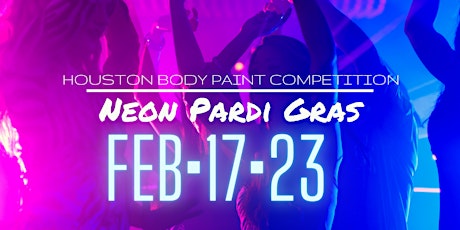 Houston Body Paint Competition - Neon Pardi Gras