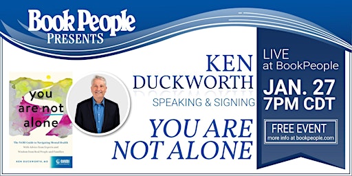BookPeople Presents: Ken Duckworth - You Are Not Alone
