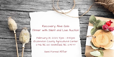 2nd Annual Recovery Alive Gala primary image