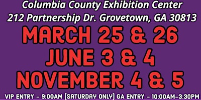 Grovetown Reptile Expo Show Me Reptile Show primary image
