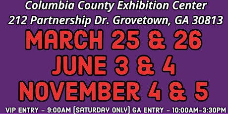 Grovetown Reptile Expo Show Me Reptile Show