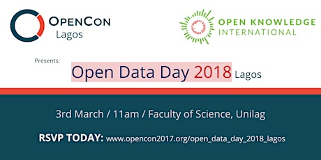 Open Data Day 2018 Lagos primary image