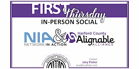 First Thursdays - In-Person Social!