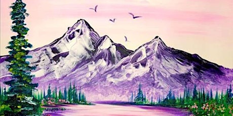 Serene Mountain Scene - Paint and Sip by Classpop!™