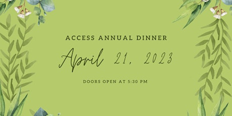 ACCESS Annual Dinner 2023!