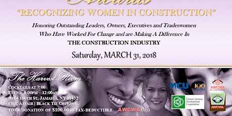AWCWA WOMEN’S HISTORY MONTH 9TH ANNUAL INDUSTRY AWARDS primary image