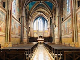 Inside the Saint Francis Basilica in Assisi - Special