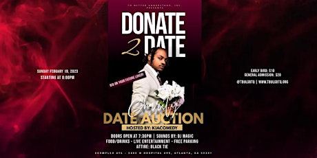 TBU, Inc. presents: "Donate 2 Date" LGBTQ+ Charity Date Auction