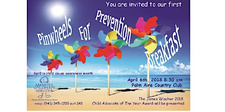 Child Advocate of the Year - Pinwheels For Prevention Breakfast primary image