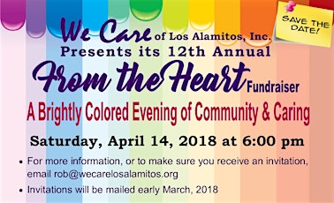 "From the Heart" 12th Annual Fundraiser primary image