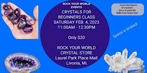Crystals for Beginners Class!
