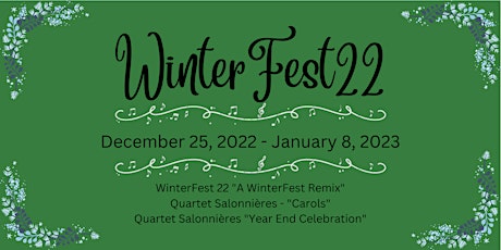 Twin Forks Musicivic WinterFest22 (December 25 - January 8, 2023)