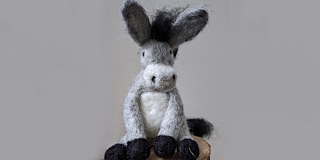 Primaire afbeelding van Needle Felting Workshop for Improvers: Donkey