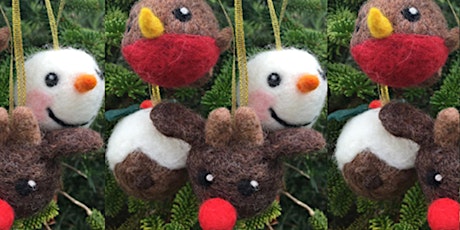 Imagen principal de Needle Felting for All: Christmas Decorations  Workshop