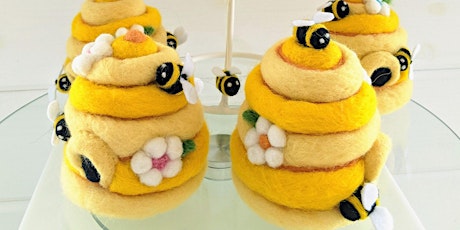 Primaire afbeelding van Needle Felting for Improvers: Bee Hive