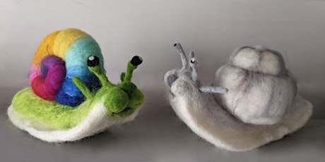Needle Felting for Improvers: Snails primary image
