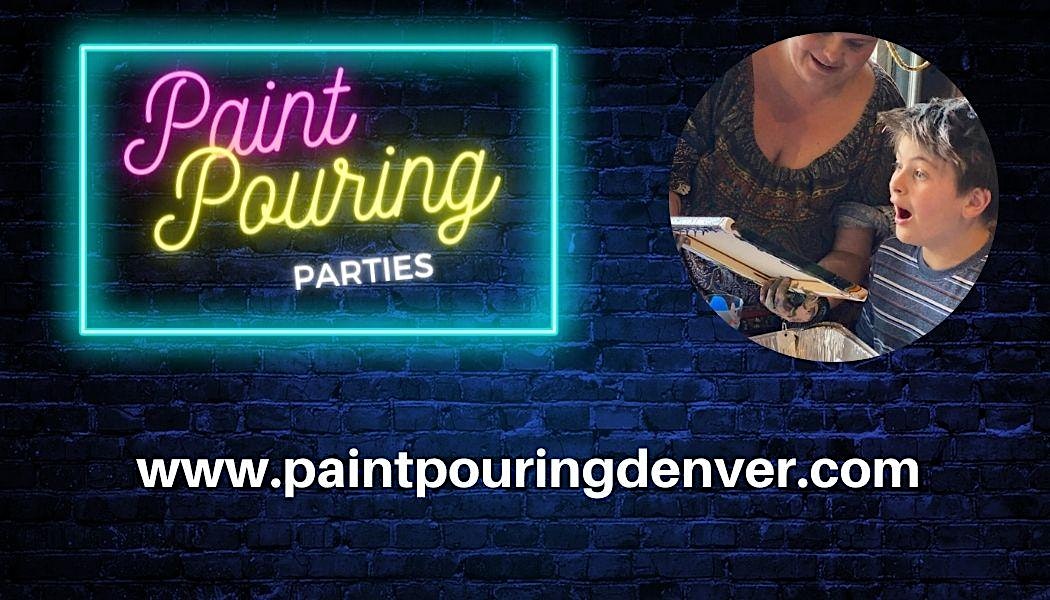 Paint Pouring Party at Bruz Beers