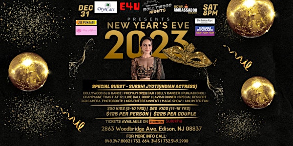New Year's Eve 2023 Celebration with With Surbhi Jyoti(Indian Actress)