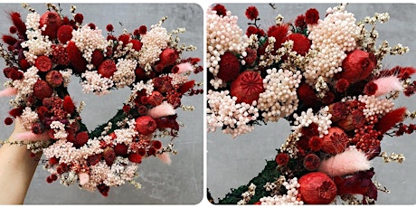 Valentine's Day - Everlasting Floral Heart Wreath Workshop primary image
