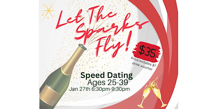 "Let The Sparks Fly" = Speed Dating 25-39 yrs old image