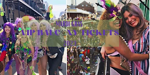 MARDI GRAS (SECOND WEEK)!! GUARANTEED PRIVATE BALCONY ACCESS AND OPEN BAR!!