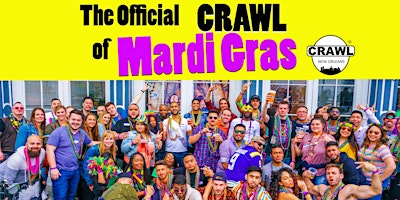 The Official Crawl of Mardi Gras 2023