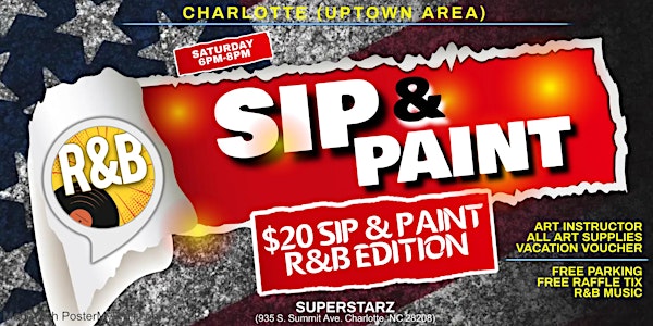 Uptown: Sip & Paint (R&B Edition)