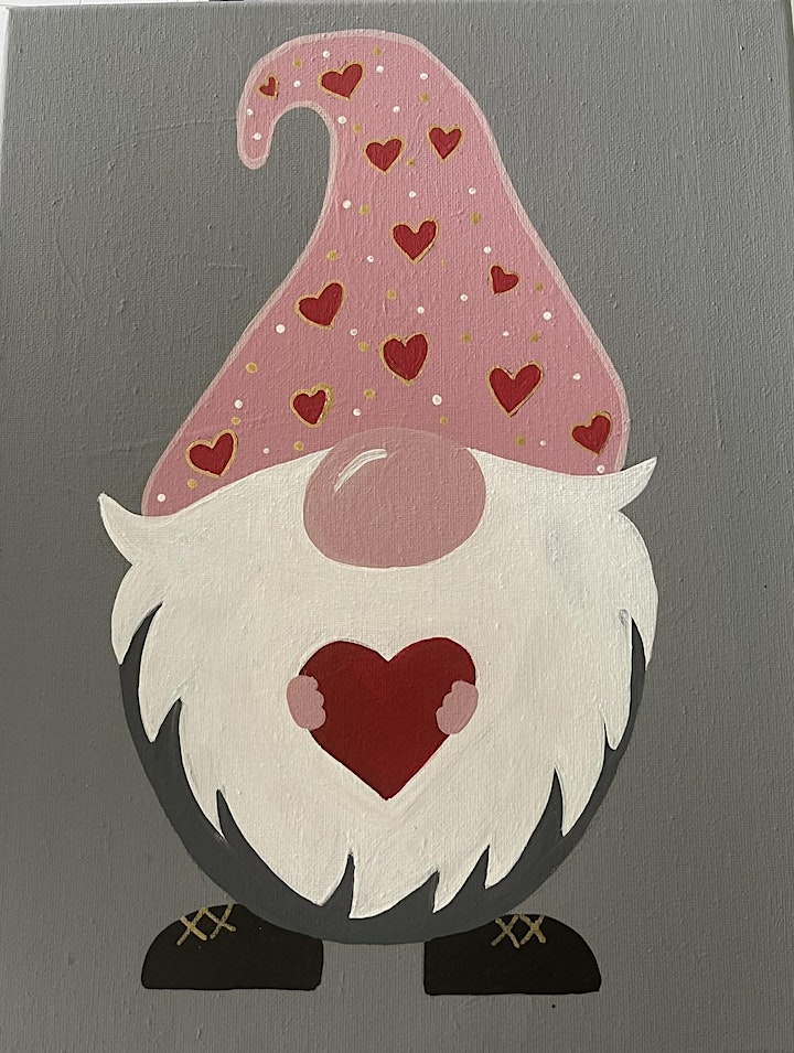 Valentine's Day Gnome Paint and Brews at Tallman Brewing image