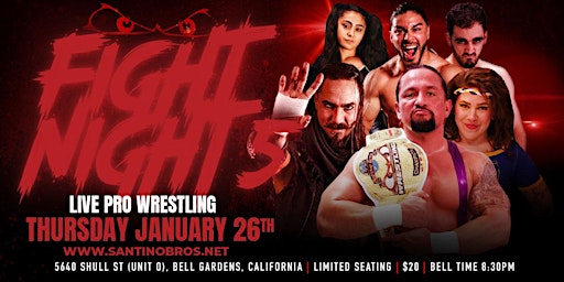 Santino Bros. Wrestling presents: Fight Night V primary image