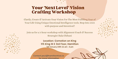 Next Level Vision Crafting Workshop primary image