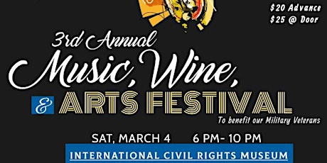 3rd Annual Music, Wine & Arts Festival