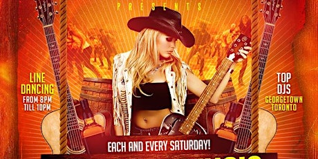Country Music & Top 40 Saturday's (Special Guest DJ Danny D)
