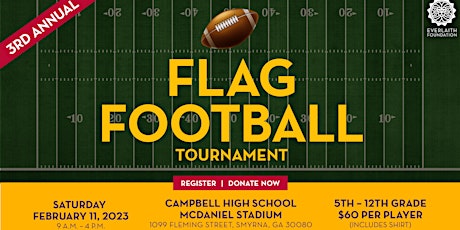 EverLaith Foundation 3rd Annual Flag Football Tournament