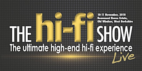 The Hi-Fi Show Live 2018 primary image