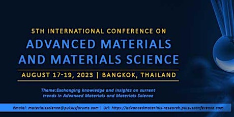 5th International Conference on Advanced Materials and Materials Science