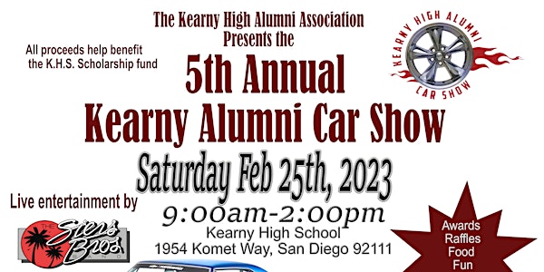 5th Annual Kearny Alumni Car Show