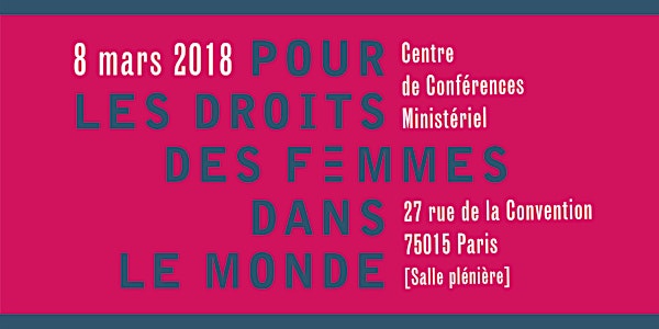 Pour les droits des femmes dans le monde