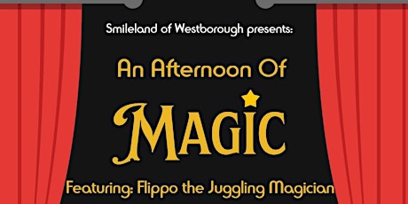 Flippo the Juggling Magician at Smileland Westborough