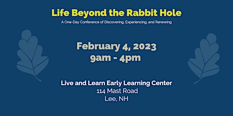 Life Beyond the Rabbit Hole - A Training for Educators & Parents
