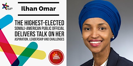 Ilhan Omar, First Somali-American Legislator Delivers Inspirational Talk primary image