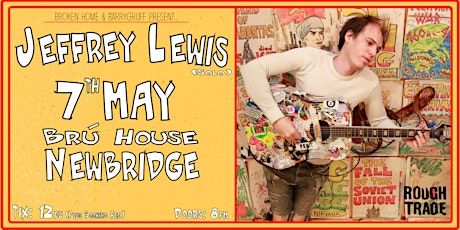 Jeffrey Lewis (Solo Acoustic) Live @ Brú House primary image