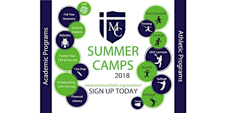2018 Morris Catholic Summer Camps primary image