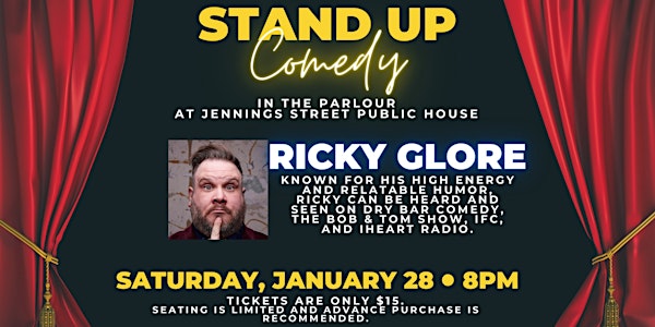 Comedy Night at Jennings Street Public House in Newburgh!