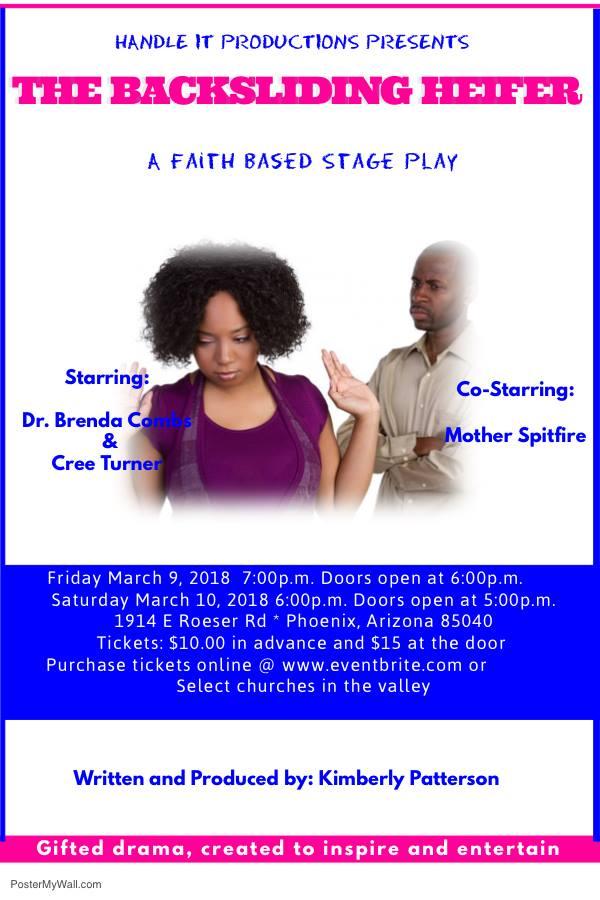 Stage Play The Backsliding Heifer - 10 Mar 2018