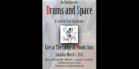 An Evening With: Drums and Space LIVE in The Lodge
