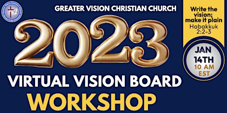 Primaire afbeelding van 2023 Virtual Vision Board Workshop