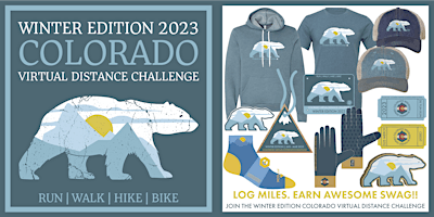 Colorado Virtual Distance Challenge - 2023 Winter Edition event logo